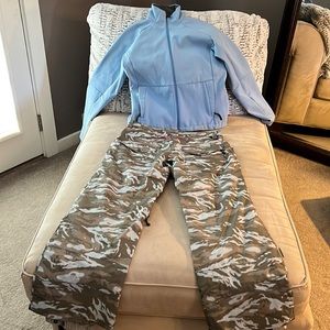 COPY - Turbine Snowboard or ski pants and Solomon jacket